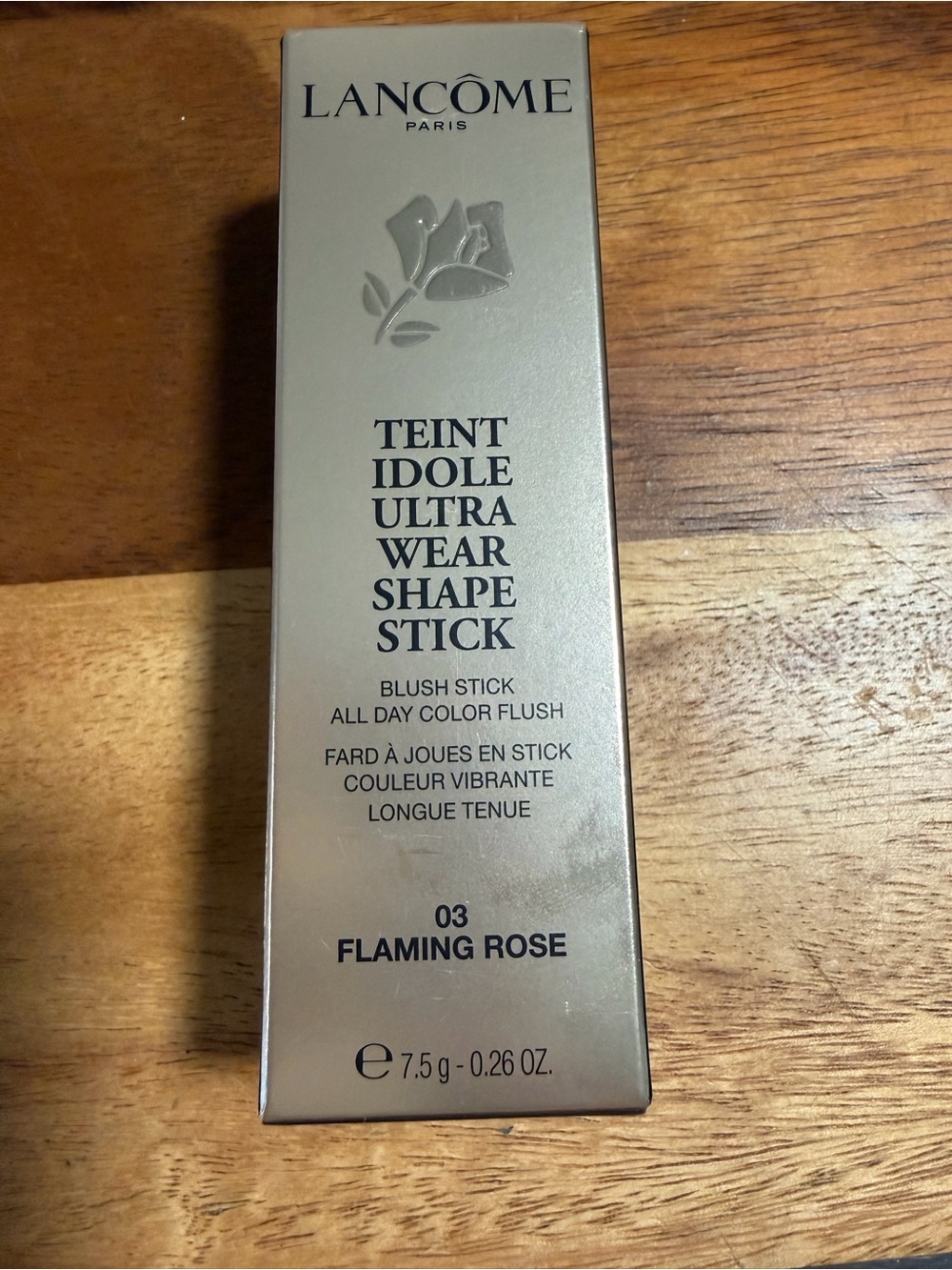 Lancôme Teint Idole Ultra Wear Shape Stick Blush - Flaming Rose 03